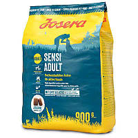 Josera (Йозера) SensiAdult – Сухий легкозасвоюваний корм для активних собак (лосось та свійський птах)900гр