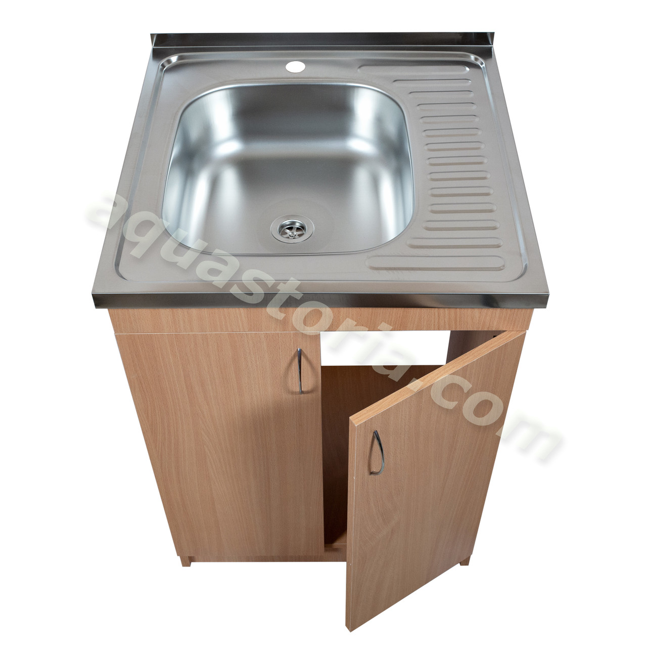 Мийка з тумбою 60х60см бук (права, ліва), фото 1