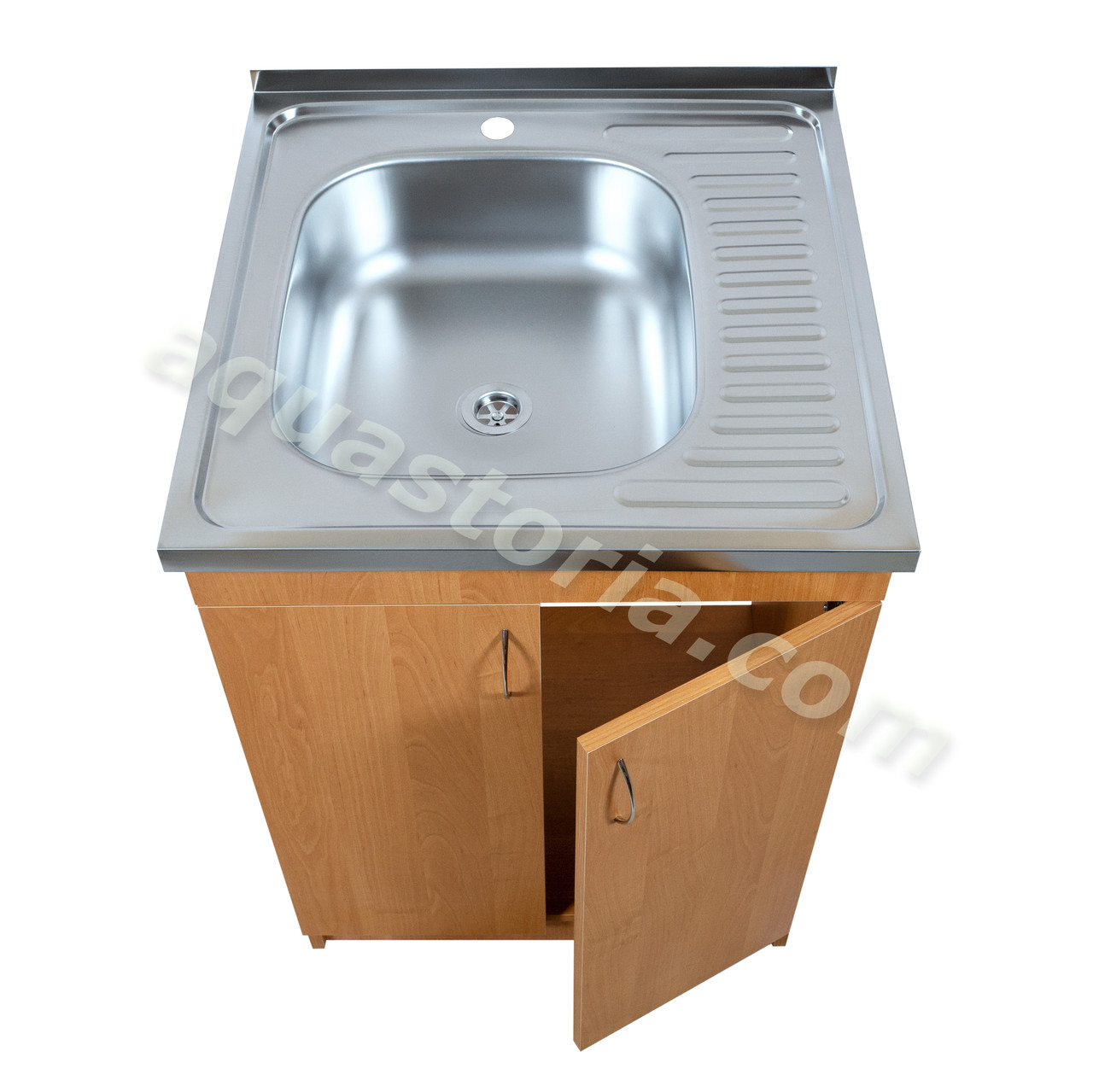 Мийка з тумбою 60х60см вільха (права, ліва), фото 1