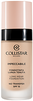 Тональная основа Collistar Impeccabile Long Wear Foundation SPF15