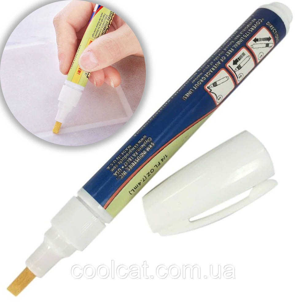 Маркер олівець для плиткових швів Grout-Aide K12-69, колір Рандом / Олівець для замалювання швів
