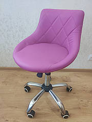 Крісло на колесах НС1054К, рожеве