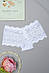 Труси жіночі гіпюрові білого кольору р.XL 154962S, фото 2