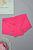 Труси жіночі з гіпюром малинового кольору розмір 40-42 154971S, фото 2