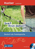 Адаптированные книги для чтения на немецком Lea? Nein danke!, Leseheft mit Audio-CD