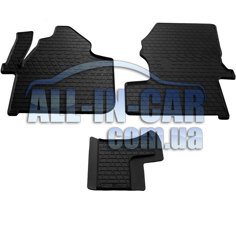Гумові автомобільні килимки на Volkswagen Crafter 2006-2016 (1+2) (3шт) Stingray