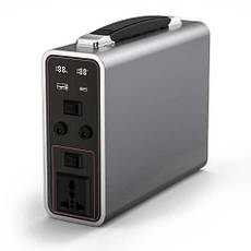 Зарядна станція портативна PWO 01-B-290 автономна гібридна ліхтар прикурювач