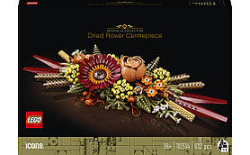 LEGO Botanicals Ікебана із сухоцвітів 812 деталей (10314)