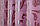 Комплект (2шт.1х2,7м.) готових штор з тканини блекаут "Лілія". Колір рожевий. Код 1103ш 31-405, фото 8