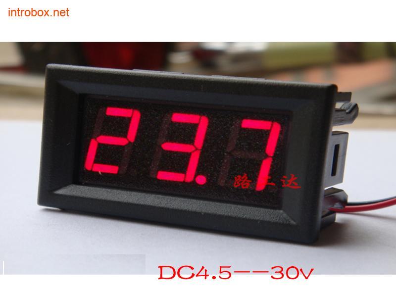 Цифровой вольтметр DC4.5V-30.0V - фото 5 - id-p1776402861
