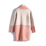 Стильний жіночий жакет піджак довгий вовняний теплий, фото 2