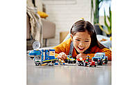 LEGO City Поліцейська вантажівка з мобільним центром управління 436 деталей (60315), фото 4