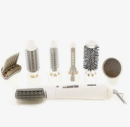 Стайлер 7 в 1 Hot Air Styler Rozia HC-8110 для різних типів волосся з функціями надання об’єму, випрямлення