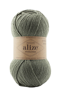Пряжа Wooltime Alize-274 світле хакі