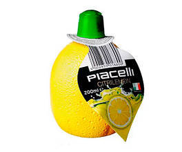 Лимонний сік концентрований Piacelli  200 мл Італія