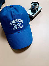 Кепка Бейсболка Чоловіча жіноча brooklyn синій, фото 5