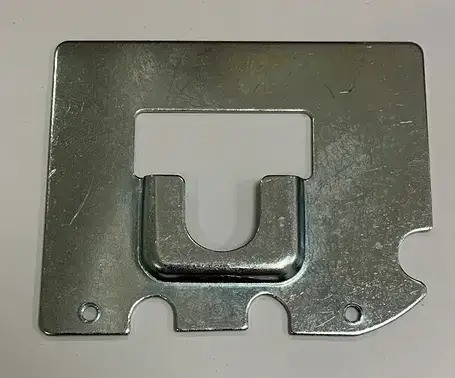 Пластина кріплення штуцера подачі води в термоблок для кавоварки Delonghi (pchesam), фото 1