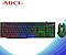 Клавіатура ігрова провідна з підсвічуванням та мишкою iMICE KM-680 комплект клавіатура та миша для ПК, фото 3