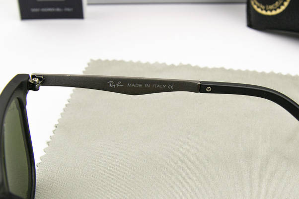 Сонцезахисні окуляри RAY BAN UV400 (арт. RB4278) зелені лінзи, фото 6