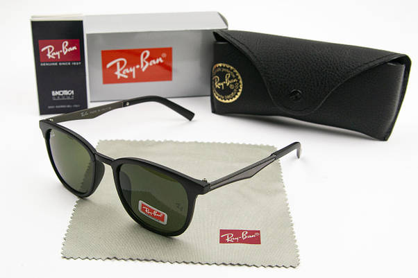 Сонцезахисні окуляри RAY BAN UV400 (арт. RB4278) зелені лінзи, фото 3