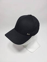 Бейсболка котонова  Under колір чорний розмір 56-58 см