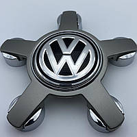 Колпачок с логотипом VW на диски Audi 4F0601165N 135 мм графит фольцваген