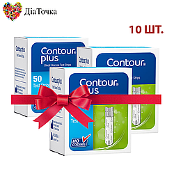 Тест-смужки Контур Плюс (Contour Plus) 50 шт 10 пачок