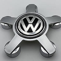 Колпачок с логотипом VW на диски Audi 4F0601165N 135 мм серебро звезда краб