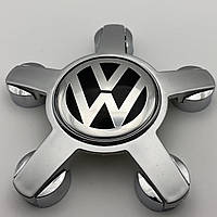 Колпачок с логотипом VW на диски Audi 4F0601165N 135 мм серебро звезда краб