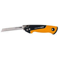 Пила універсальна складана 2 полотна (метал, дерево) Fiskars Pro PowerTooth 150 мм 13/24 TPI (1062934)