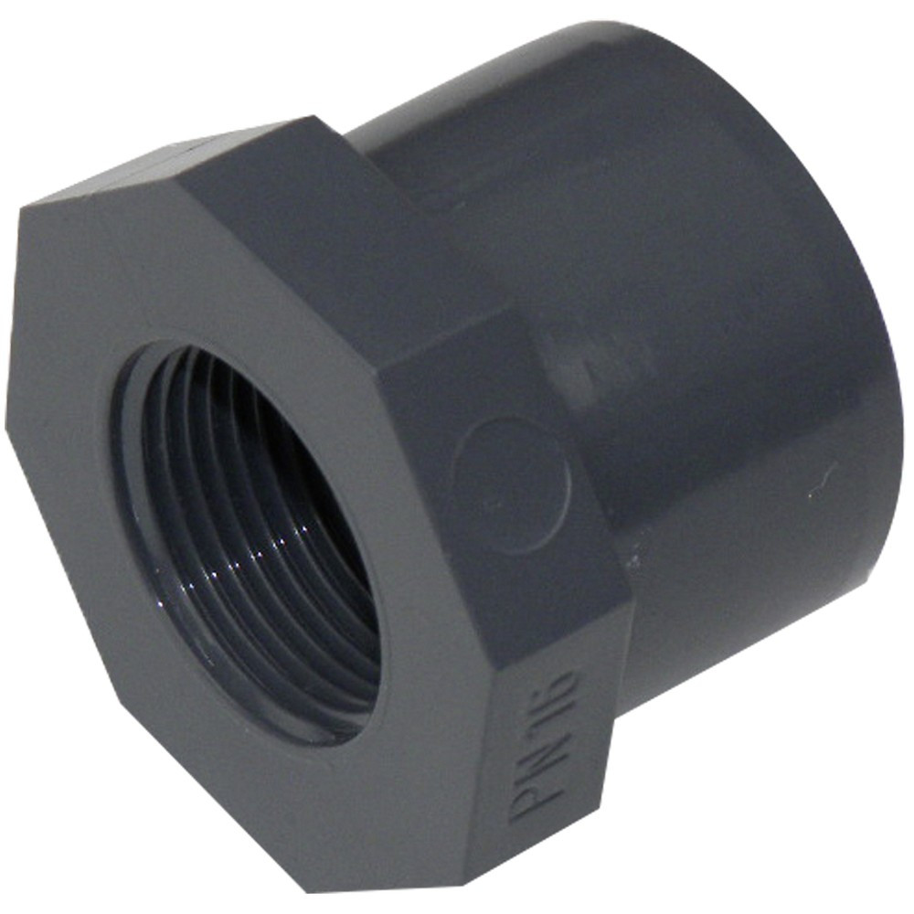 Praher Редукційне кільце ПВХ Praher з різьбленням. d20х3/8"