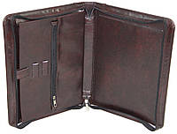 Папка-портфель деловая из кожзама Exclusive 710400-1 brown