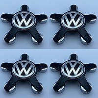 Колпачки с логотипом VW на диски Audi 4F0601165N звезды фольцваген 135 мм
