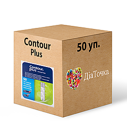 Тест-смужки Контур Плюс (Contour Plus) 50 шт 50 пачок