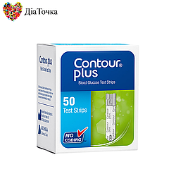 Тест-смужки Контур Плюс (Contour Plus) 50 шт