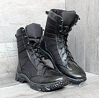 Черевики чоловічі шкіряні чорні ARS-2 демісезонне взуття