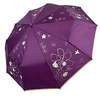 Жіноча складна механічна парасолька від Toprain, фіолетовий, 0097-4