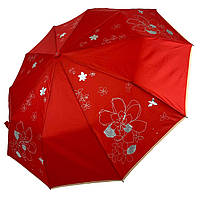 Жіноча складна механічна парасолька від Toprain, червоний, 0097-5