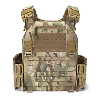 Плитоноска 25х30 с Камербандом GAF Military Plate Carrier - Multicam  с быстрым сбросом и системой Molle