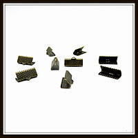 Затискач для стрічок 1,6 см бронза (2000 шт.)