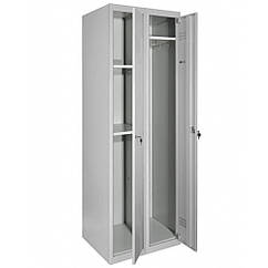 Господарська шафа металева 1800х800х500 мм, шафа господарська ШГМГ 3/40/2, шафа для господарських потреб