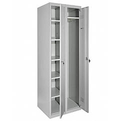 Господарська шафа металева 1800х800х500 мм, шафа господарська ШГМГ 6/40/2, шафа для господарських потреб