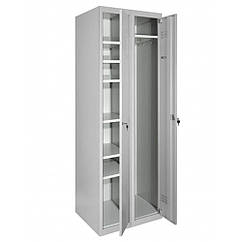 Господарська шафа металева 1800х600х500 мм, шафа господарська ШГМГ 7/30/2, шафа для господарських потреб