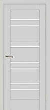 Двері Оміс RINO-01. Полотно, SILK MATT - Світло сірий