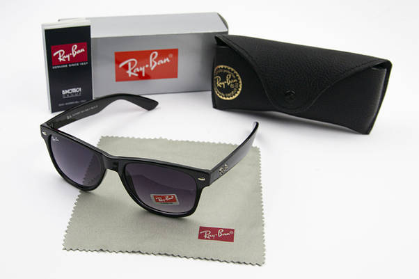 Сонцезахисні окуляри RAY BAN UV400 (арт. RB2140) лінза градієнт, фото 3