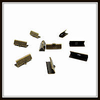 Затискач для стрічок 2 см бронза (2000 шт.)