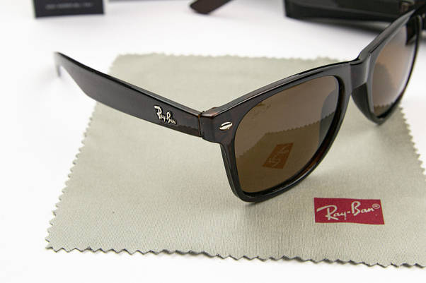 Сонцезахисні окуляри RAY BAN поляризаційні UV400 (арт. P2140) коричневий, фото 3