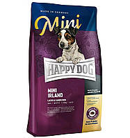 Корм Happy Dog Supreme Mini Irland 4 кг -для собак мелких пород с лососем и кроликом (Хэппи Дог Мини Ирландия)