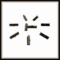 Затискач для стрічок 2,5 см бронза (2000 шт. в уп.)