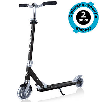Самокат Globber FLOW Element Lights Black (чорний)